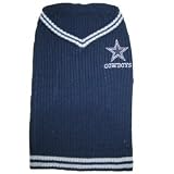 Dallas Cowboys Dog Sweater - Size Medium