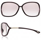 TOM FORD RAQUEL TF76 U44 BLACK BLACKSPRAY PEARL BORDEAUX FRAME BORDEAUX GRADIENT LENS SUNGLASSES