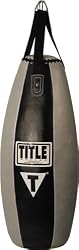 TITLE Tear Drop Synthetic Leath Heavy Bag