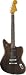 Fender Modern Player Jaguar® Electric Guitar, Black Transparent, Rosewood Fretboard