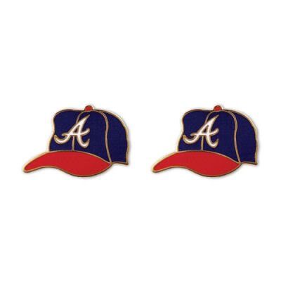 ATLANTA BRAVES OFFICIAL LOGO EARRINGS