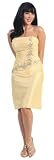 Strapless Embroidered Taffeta Short Prom Dress #2727