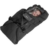 EuroTote - Essential Black Tote (with a Silver... by Lille Baby
