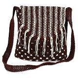 Nylon shoulder bag, 'Beauty'