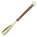 Schuhl�ffel Schuhanzieher lang 47 cm Messing/Rosenholz