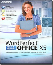 Corel WordPerfect OfficeX5 Home & Student Edition Office Suite - Complete Product - Standard - 1 User - Mini Box Retail - PC - English