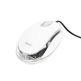 Saitek Wired USB Notebook Optical Mouse w Scroll - White
