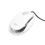 Saitek Wired USB Notebook Optical Mouse w Scroll - White