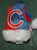 CHICAGO CUBS SANTA HAT ORNAMENT