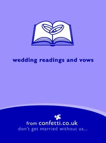 CD-Charts   : Wedding Readings and Vows (Confetti)