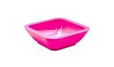 Zak Designs - 0896- 0361E - Coupelle carrée - 9cm - Fuschia - Seaside - mélamine