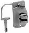 Zareba Electric Fence Black Pinlock Wood-Post Insulator With Nails - 25 Pack PL25WP