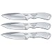Thrower Triple Set, 4.63 in. Blade, Plain, Nylon Sheath