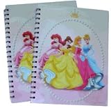 Disney Princess Stationery - Princess Notebook (2pcs set)