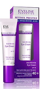 Retinol Prestige & Hyaluronic Acid Anti-wrinkle Eye Cream Spf 15