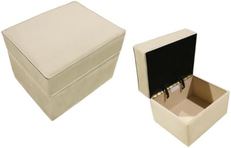 The Rockabye Glider Storage Ottoman, Micro Beige