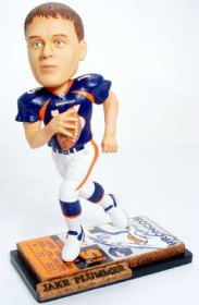 Jake Plummer Denver Broncos Limited Edition Ticket Base Bobble Head Doll from Forever Collectibles