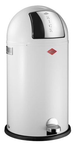 Wesco 177 731-01 Abfallsammler Kickboy weiss Preisvergleich
