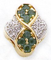 14kt Bracelet Slide - KL261