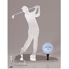 Golfer mit Golfball und Original Tees