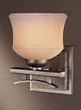 Minka Lavery Lights 6171-56 1LT Bathroom Lighting - Nickel Dakota Contemporary Indoor Lighting