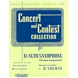 Rubank Concert and Contest Collection for Alto Saxophone (Piano Accompaniment)