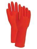 Magid Comfort Flex R843 Latex Glove, Rolled Cuff, 12 Length, 20 mils Thick, Size 10 (Pack of 12 Pairs)