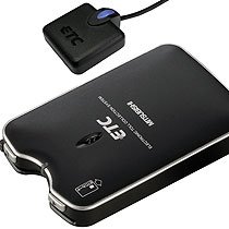 MITSUBISHI ETC車載器 音声タイプ ETCユニット EP-738B ブラック