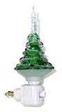 Review Roman  / Christmas Tree Bubble Light Christmas Holiday Light Bulb Night Light