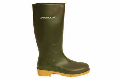 Dunlop Womens Green Rubber Boots Ladies product image