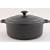 Chasseur Cast Iron 28cm, 6.0ltr Round Matt Black Casserole