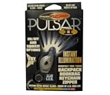 Princeton Tec Pulsar II Amber LED Keylight (Translucent Black)