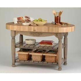 John Boos and Co. American Heritage Collection Natural Harvest Table 60x30 by John Boos