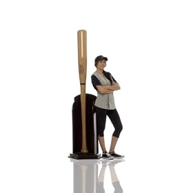 <b>Giant Wooden Baseball Bat (6-2") with Floor Display Stand</b>
