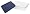 image Pyrex Storage 6-Cup Rectangular Dish with Dark Blue Plastic Cover, Clear