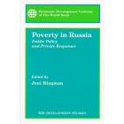 Click here to buy Poverty in Russia: Public Policy and Private Responses (Edi Development Studies) by  World Bank and Jeni Klugman.