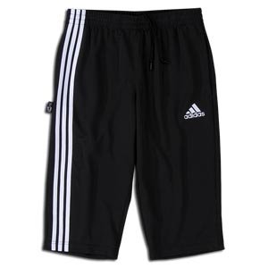 Adidas Men's Sereno 3/4 Pant - Black/White