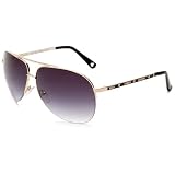 Juicy Couture Womens Tuxedo Aviator Sunglasses