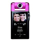 Sony bloggie MHS-PM5 Camera Kit - Camcorder - High Definition - widescreen - 5.0 Mpix - supported memory: MS Duo, SD, MS PRO Duo, SDHC - flash card - pink