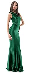 Sateen Mermaid Stretchy Evening Dress 