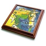Taiche - Acrylic Painting - Horses - Horse and Bridle - bridle, equestrian, equestrianism, headstall, horse, horse owner, horse riding - Trivets