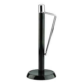 Typhoon Retro Revolution Limo Black Kitchen Roll Holder