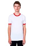American Apparel Fine Jersey Short Sleeve Ringer T Shirt 31BJPyG54ZL. SL160 American Apparel Fine Jersey Short Sleeve Ringer T Shirt