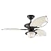 Hunter 25522 Sanibel One-Light  Three-Blade Ceiling Fan with Cloth Blades, New Bronze