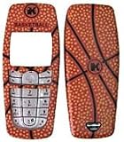 Basketball - Nokia 6010 Faceplate Cell Phone Cover with Keypad