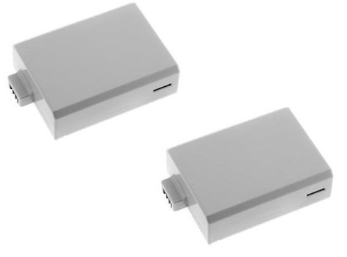 2 Pack Of Replacement Batteries For Canon LP-E8 LPE8 1500MAH For The Canon Rebel T2i 550D 2 Batteries In Total + Free Butterflyphoto LCD Screen Protectors