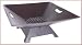 FEUERKORB FEUERSCHALE GUSSEISEN GRILL KAMIN FEUER NEU