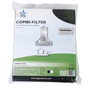 Universal Kombifilter Kohlefilter und Fettfilter 57x47