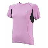 RONHILL Aspiration Ladies Shortsleeve Base Tee , 10, BLUEBELL/BLACK