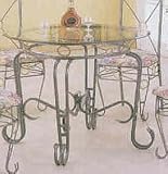 Beveled Glass Table